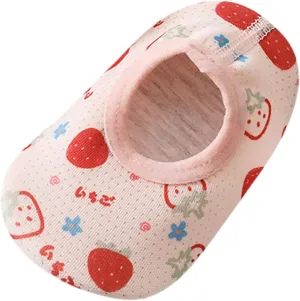 8 Toddler Shoes Mesh Socks Spring Baby Floor Socks Soft for Children Non and Baby Fruit Baby Fashion Sneakers