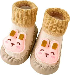 and Winter Boys and Girls Children Cute Socks Shoes Non Slip Indoor Floor Baby Toddler Sports Size 4 Baby Girl Shoes