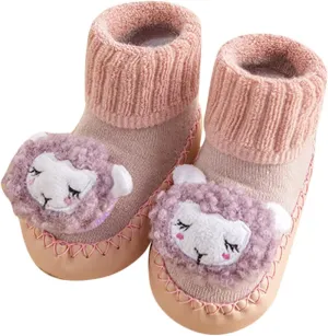 and Winter Boys and Girls Children Socks Shoes Non Slip Indoor Floor Baby Sports Shoes Warm Baby Size 4