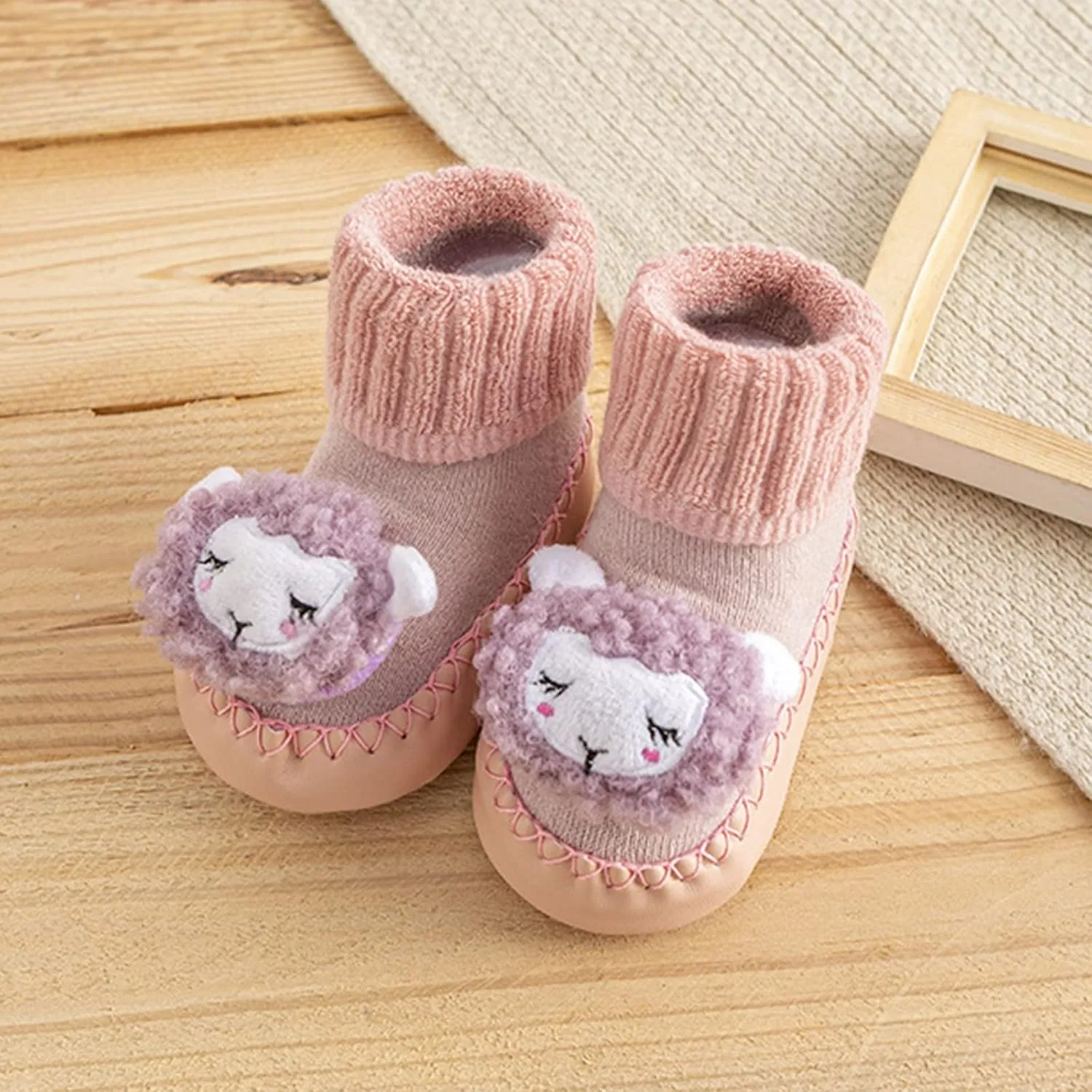 and Winter Boys and Girls Children Socks Shoes Non Slip Indoor Floor Baby Sports Shoes Warm Baby Size 4