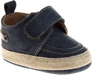 Avalanche Baby Boys Shoes Soft Canvas Espadrille First Walking Toddler Crib Shoes Newborn Loafers Size 2-4 Infant