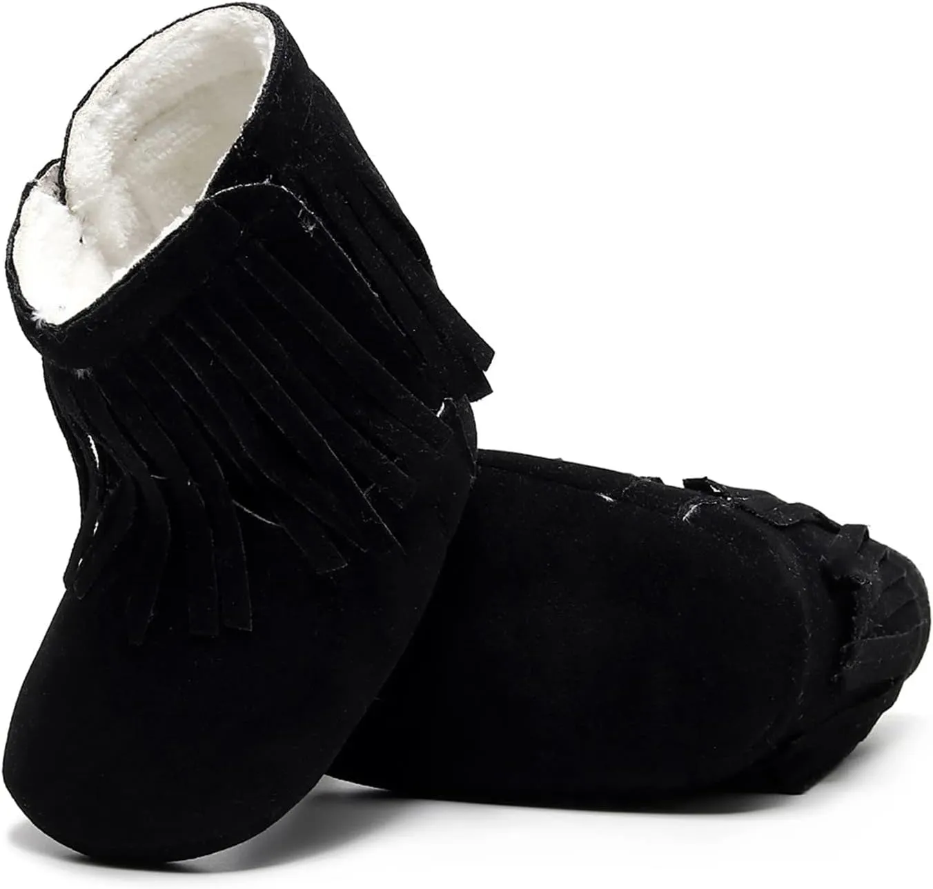 Baby Boot Soft Sole Soft Infant First Cotton Plush Girls Snow Shoes Tassels Boots Walkers Baby Warm Baby Shoes Boy Shoes Size 12