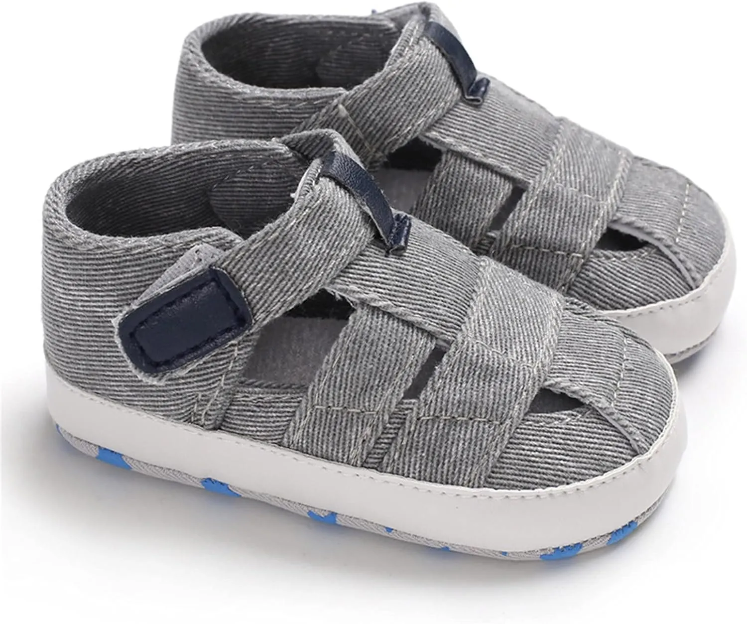 Baby Boy Girl Closed Toe Summer Sandals Lightweight Breathable Shoes Infant Non-Slip First Walking Girls Ballet Shoes