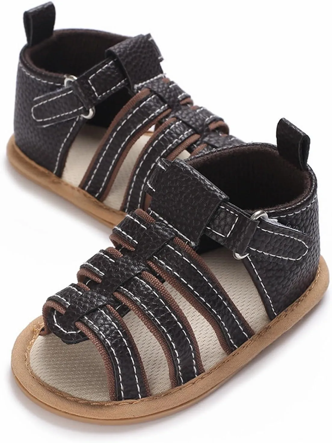Baby Boys Girls Summer Sandals Outdoor Beach Anti Slip Rubber Soft Sole Comfortable Newborn Toddler Shoes Baby