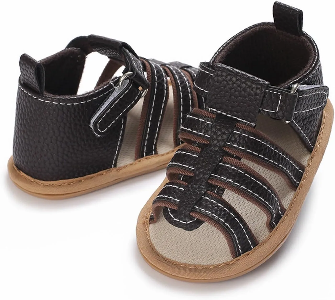 Baby Boys Girls Summer Sandals Outdoor Beach Anti Slip Rubber Soft Sole Comfortable Newborn Toddler Shoes Baby
