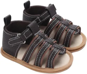 Baby Boys Girls Summer Sandals Outdoor Beach Anti Slip Rubber Soft Sole Comfortable Newborn Toddler Shoes Baby