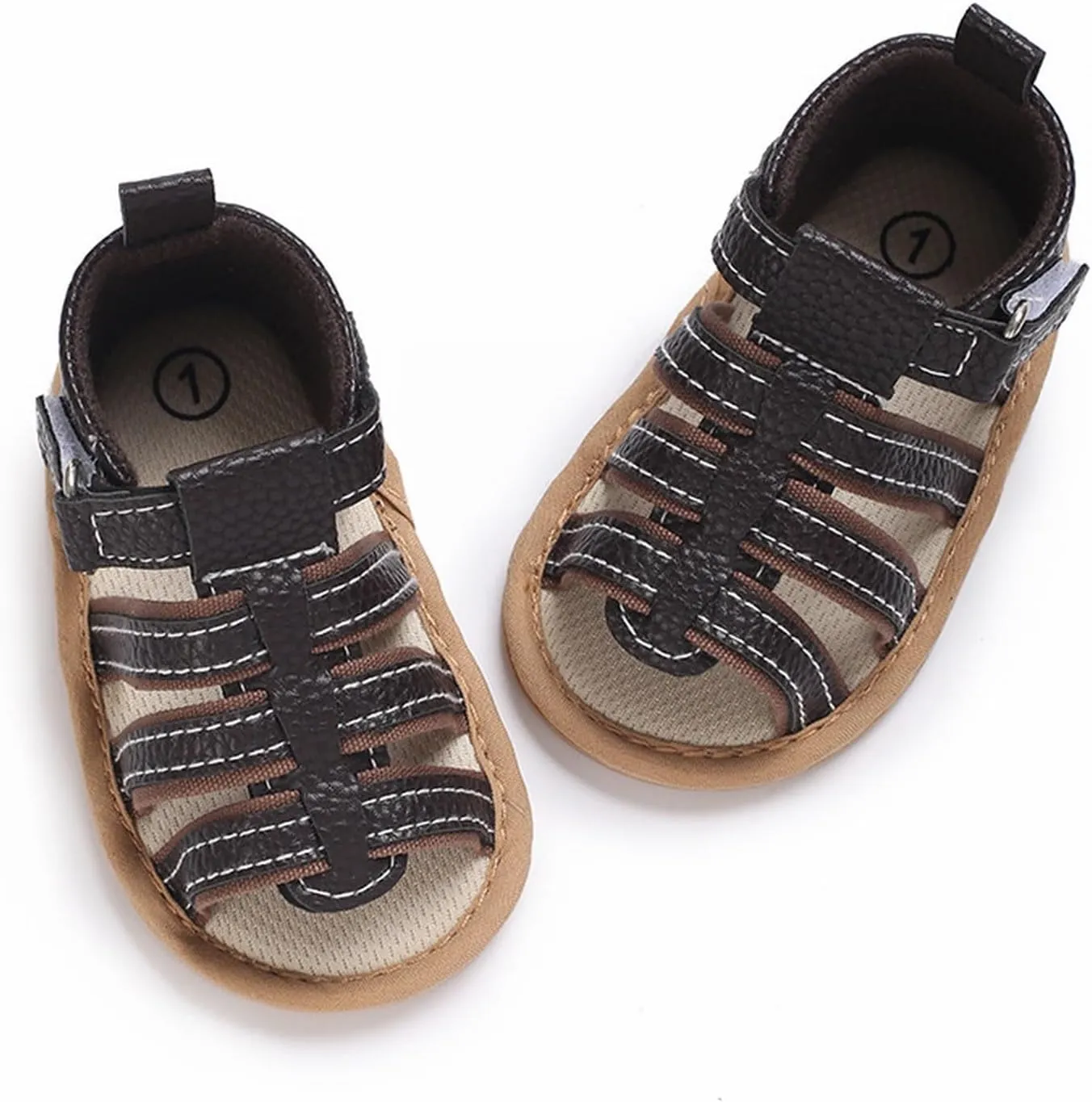 Baby Boys Girls Summer Sandals Outdoor Beach Anti Slip Rubber Soft Sole Comfortable Newborn Toddler Shoes Baby