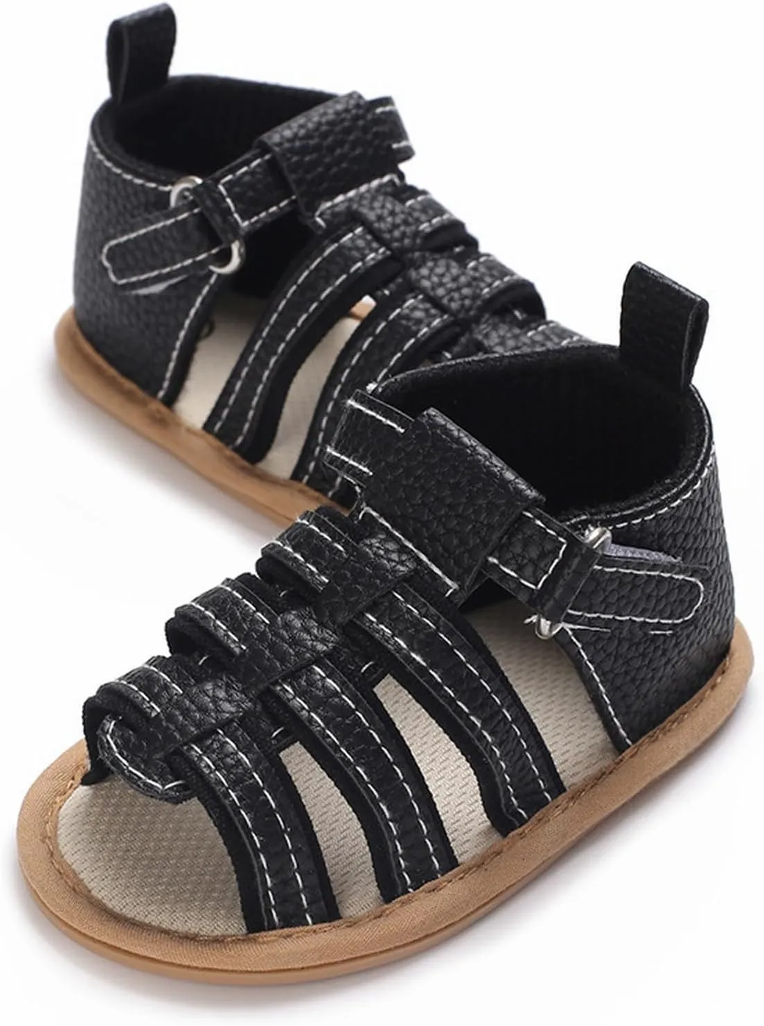 Baby Boys Girls Summer Sandals Outdoor Beach Anti Slip Rubber Soft Sole Comfortable Newborn Toddler Shoes Baby