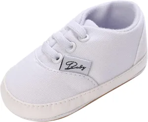 Baby Girls Boys Shoes Soft Anti-Slip Sole Newborn First Walkes High Top Canvas Denim Unisex Infant Sneaker