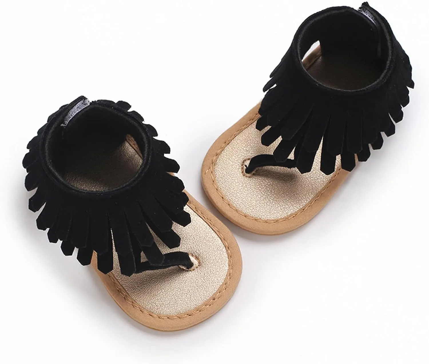 Baby Girls Sandals Ruffle Bowknot Premium Soft Sole Open Toe Breathable Summer Outdoor Shoes Baby ink Ballet Shoes