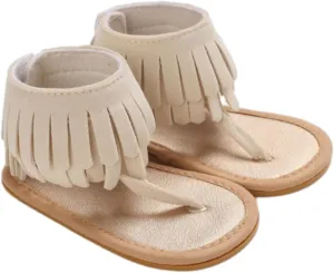Baby Girls Sandals Ruffle Bowknot Premium Soft Sole Open Toe Breathable Summer Outdoor Shoes Baby ink Ballet Shoes