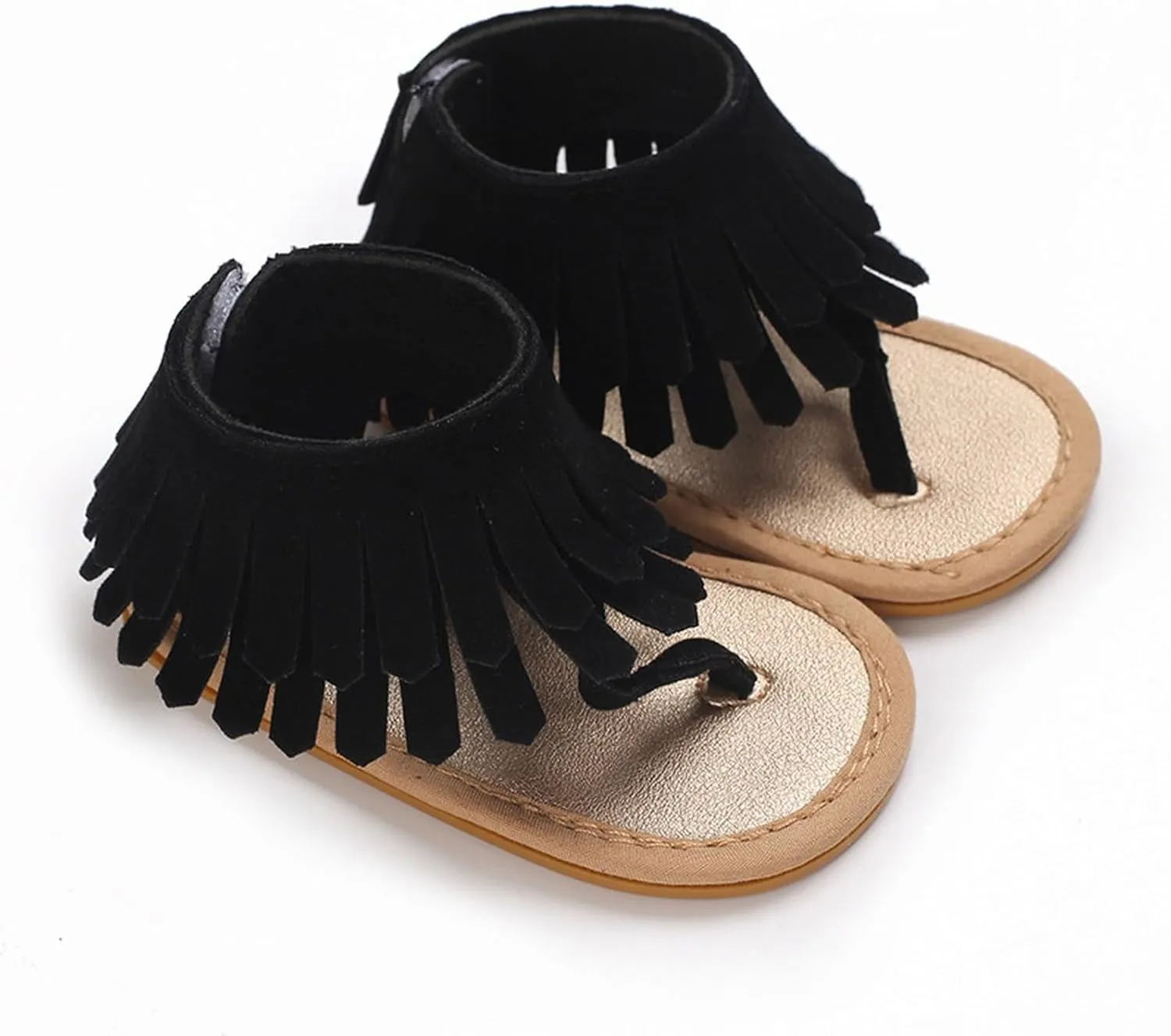Baby Girls Sandals Ruffle Bowknot Premium Soft Sole Open Toe Breathable Summer Outdoor Shoes Baby ink Ballet Shoes