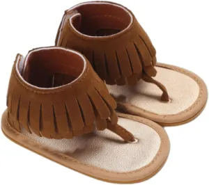 Baby Girls Sandals Ruffle Bowknot Premium Soft Sole Open Toe Breathable Summer Outdoor Shoes Baby ink Ballet Shoes