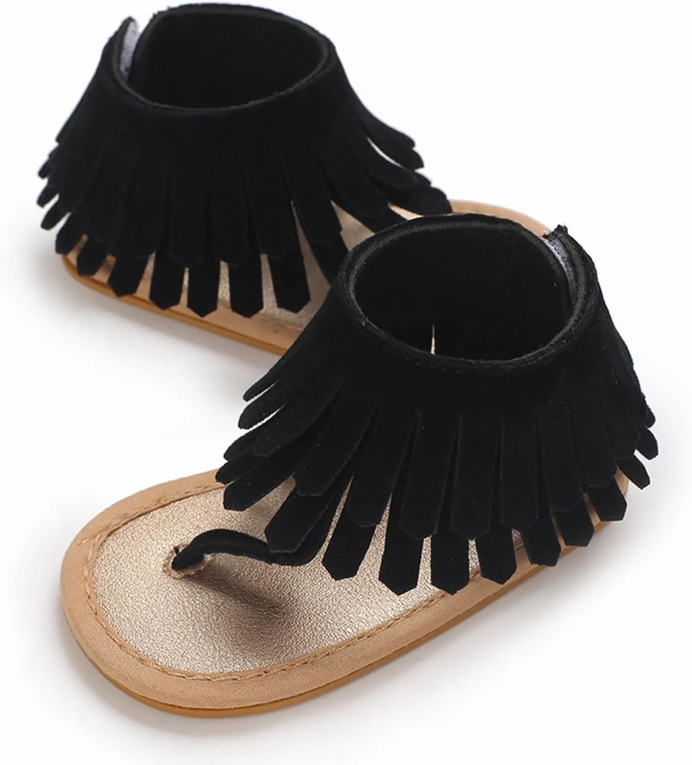 Baby Girls Sandals Ruffle Bowknot Premium Soft Sole Open Toe Breathable Summer Outdoor Shoes Baby ink Ballet Shoes