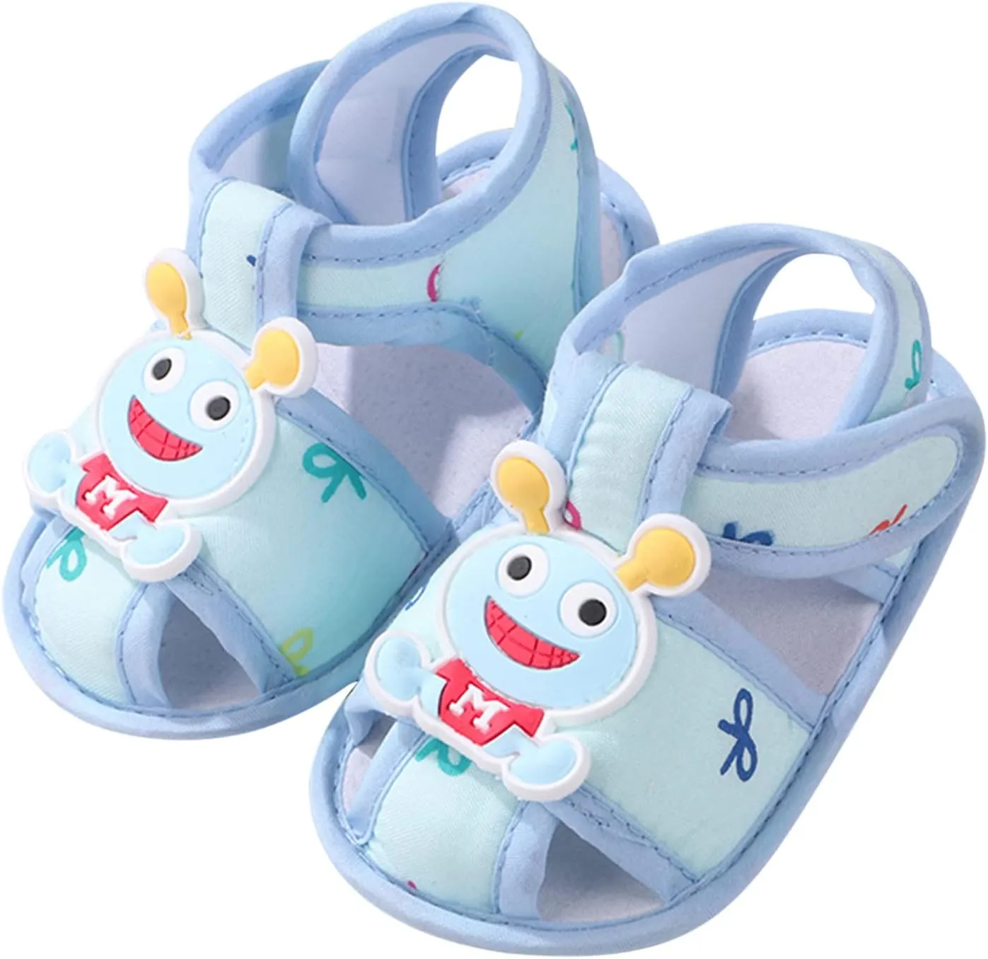 Baby Shoes Boy 0-3 Months Newborn Baby Girls Cartoon Prewalker Soft Sole Sandals Single Shoes Little Girls Shoes Size 5