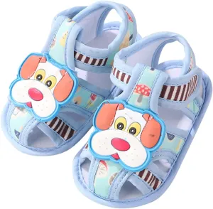 Baby Shoes Boy 0-3 Months Newborn Baby Girls Cartoon Prewalker Soft Sole Sandals Single Shoes Little Girls Shoes Size 5