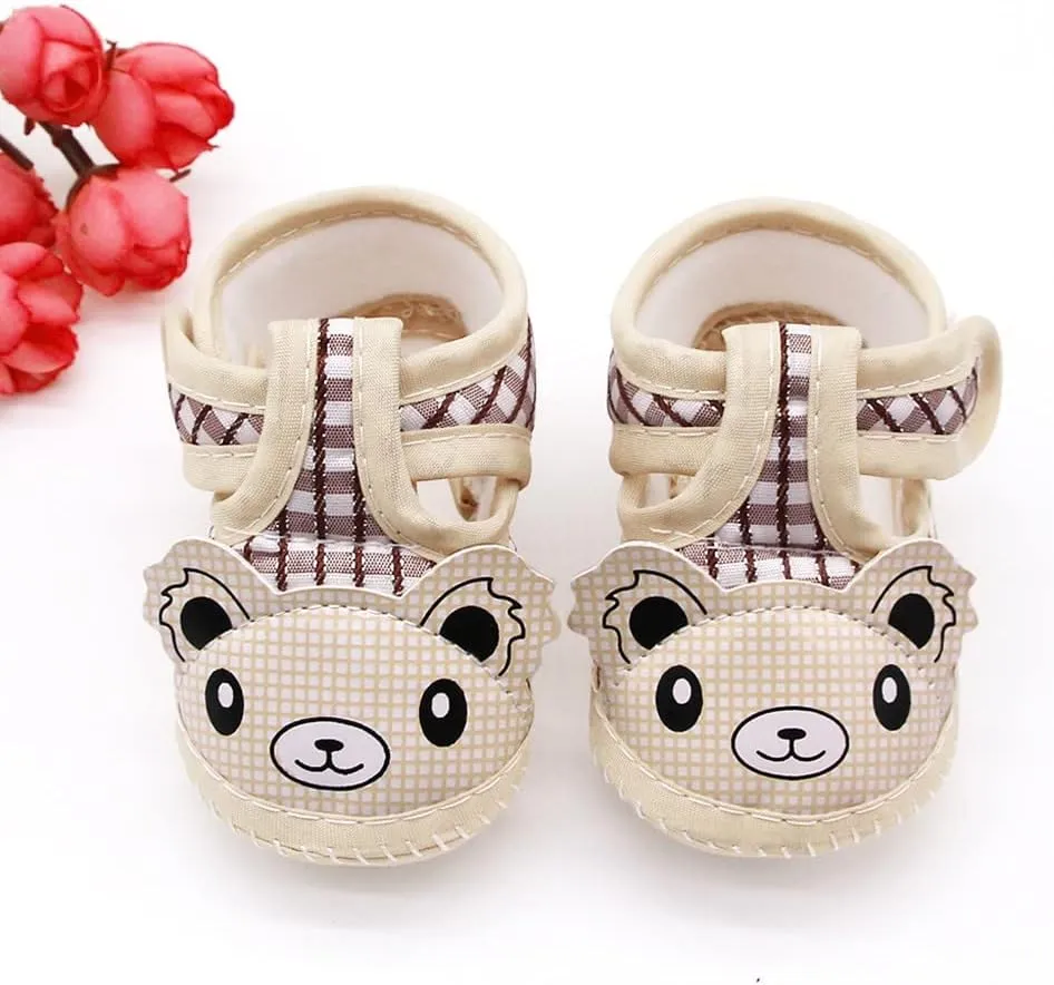 Baby Shoes Boy 0-3 Months Newborn Baby Girls Cartoon Prewalker Soft Sole Sandals Single Shoes Little Girls Shoes Size 5