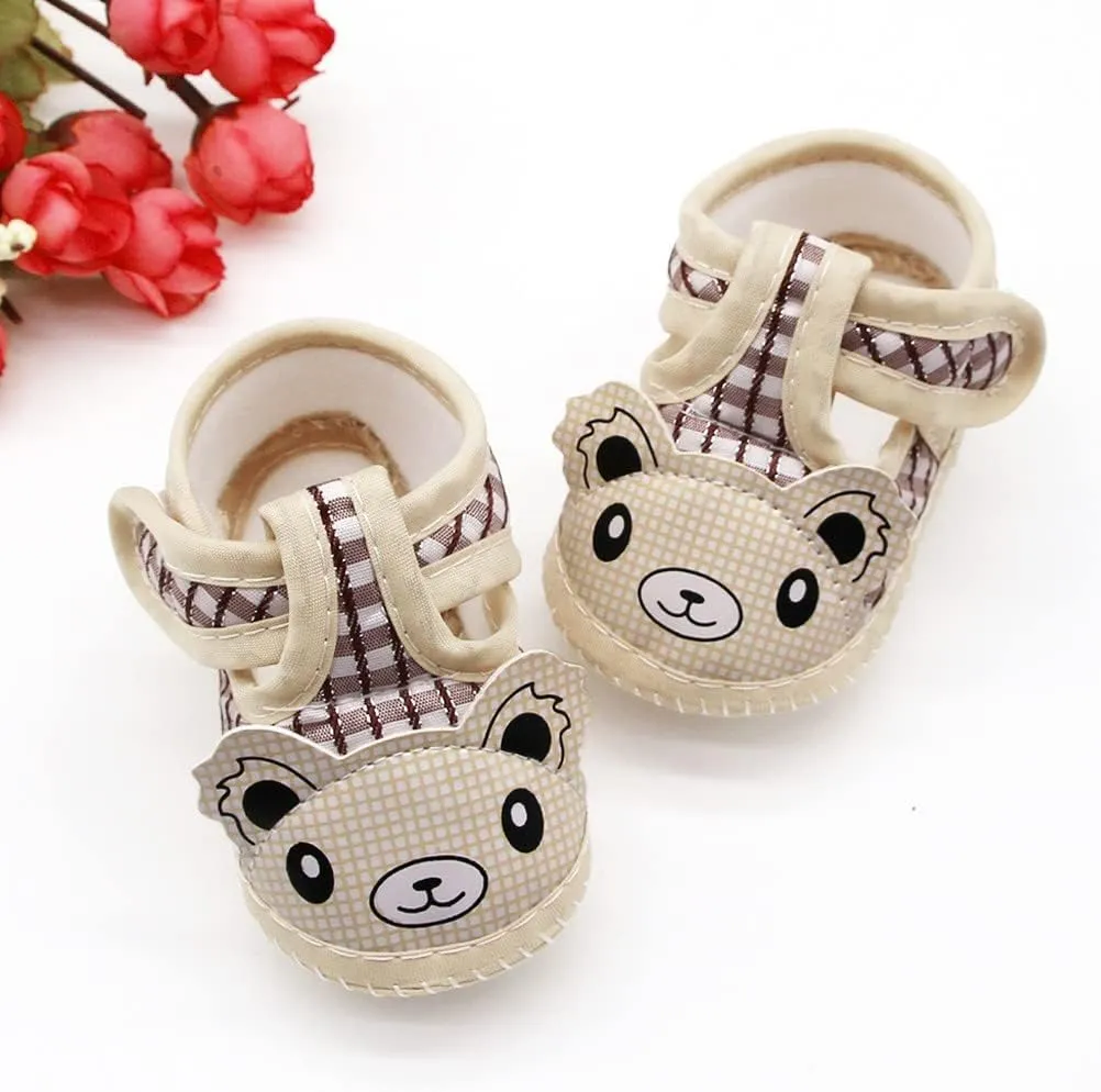 Baby Shoes Boy 0-3 Months Newborn Baby Girls Cartoon Prewalker Soft Sole Sandals Single Shoes Little Girls Shoes Size 5