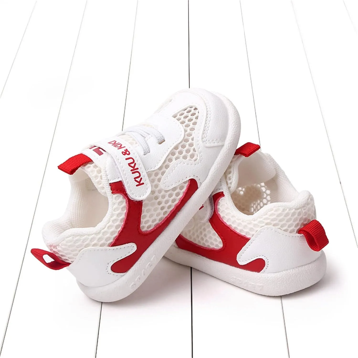 Baby Shoes Toddler Boys Girls Lightweight Fashion Shoes Kids Breathable Sneakers Tennis Shoes Slip on Shoes