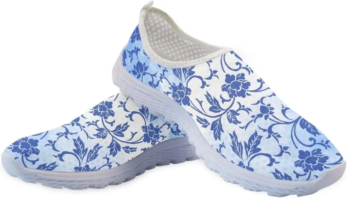Biyejit Women Water Shoes Ladies Slip on Sneakers for Shower Outdoor Swimming Pool Beach River