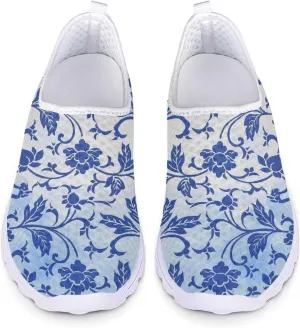 Biyejit Women Water Shoes Ladies Slip on Sneakers for Shower Outdoor Swimming Pool Beach River