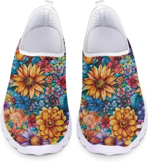 Biyejit Women Water Shoes Ladies Slip on Sneakers for Shower Outdoor Swimming Pool Beach River