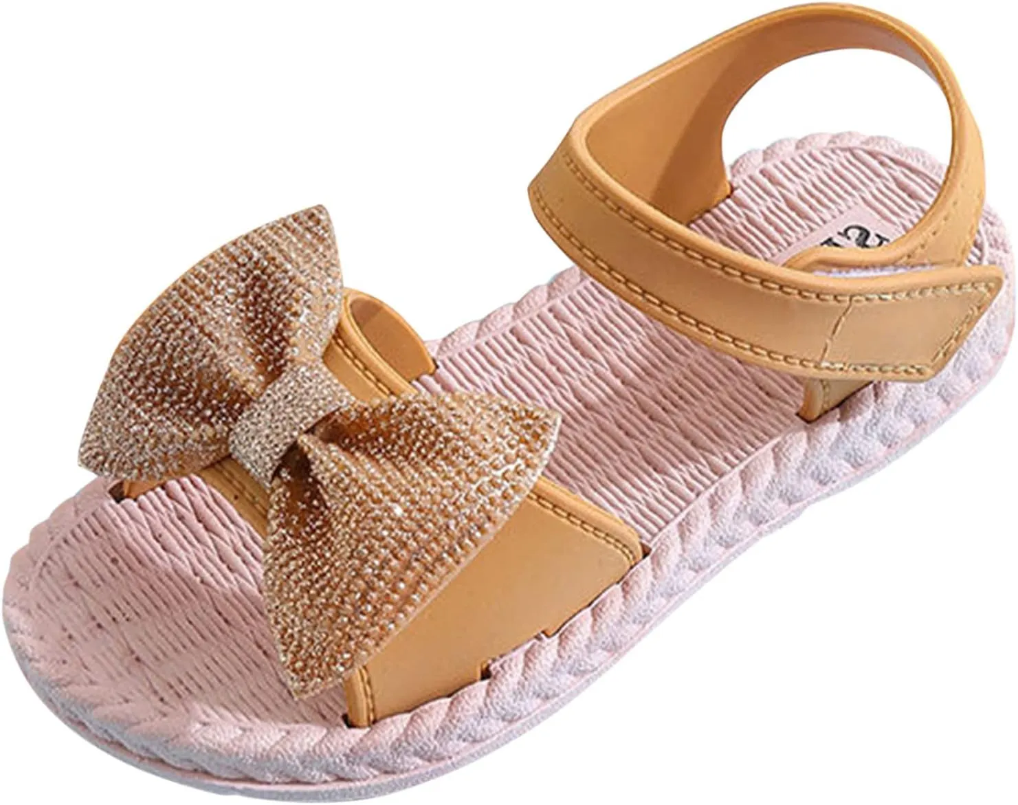 Cheer Sliders Toddler Kids Infant Girls Soild Bowknot Princress Shoes Soft Sole Baby Girl Shoes And Sandals