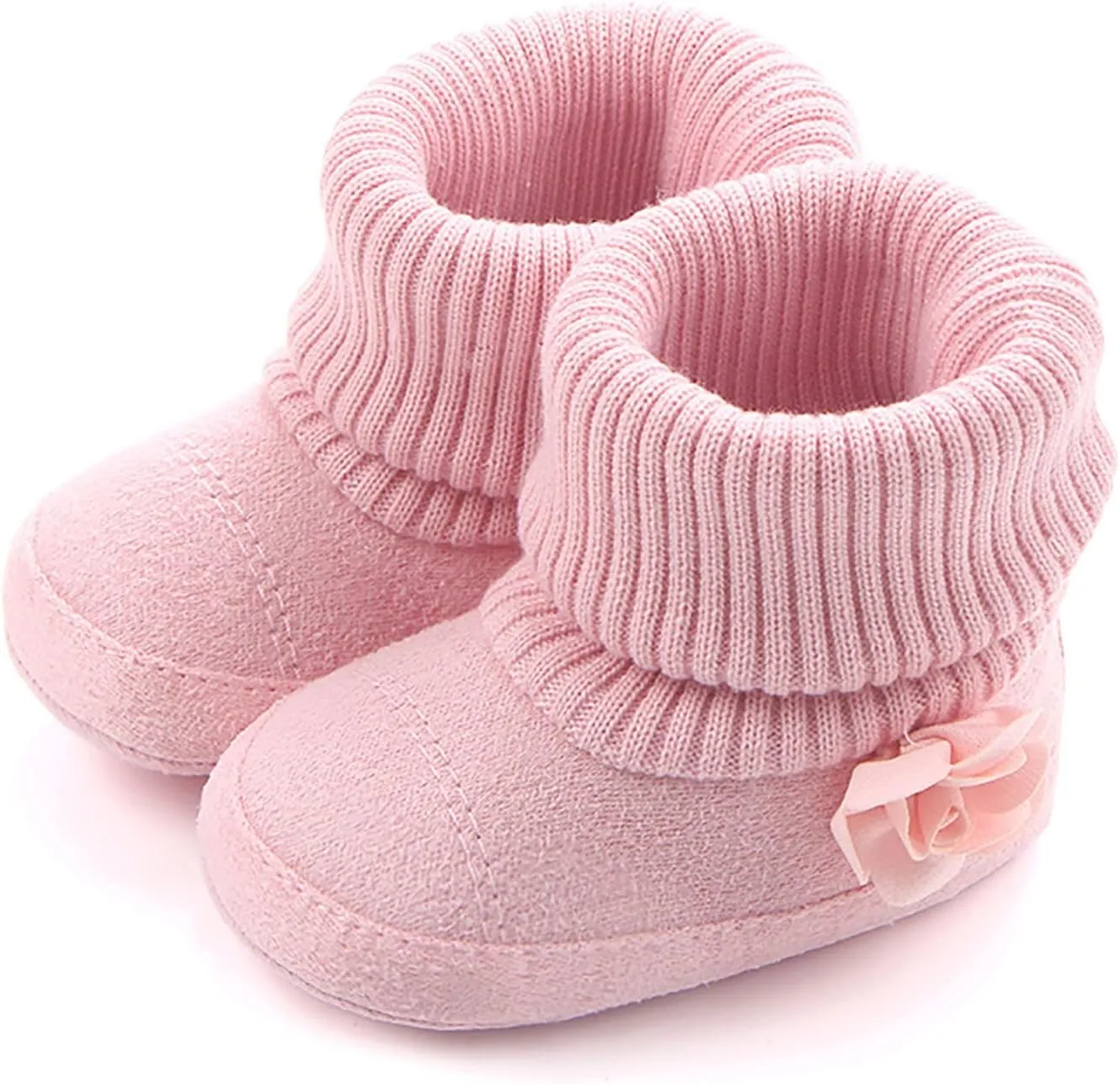 Cotton Shoes For Baby Girls And Boys Warm Shoes Soft Comfortable Boots Infant Toddler Warming White Sandals