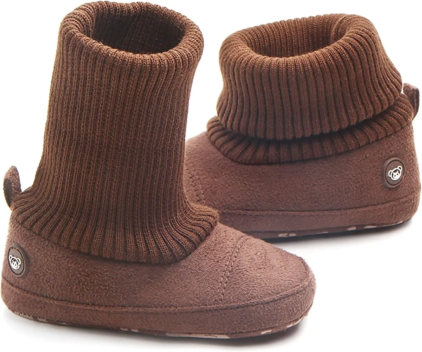 Cotton Shoes For Baby Girls And Boys Warm Shoes Soft Comfortable Boots Infant Toddler Warming White Sandals