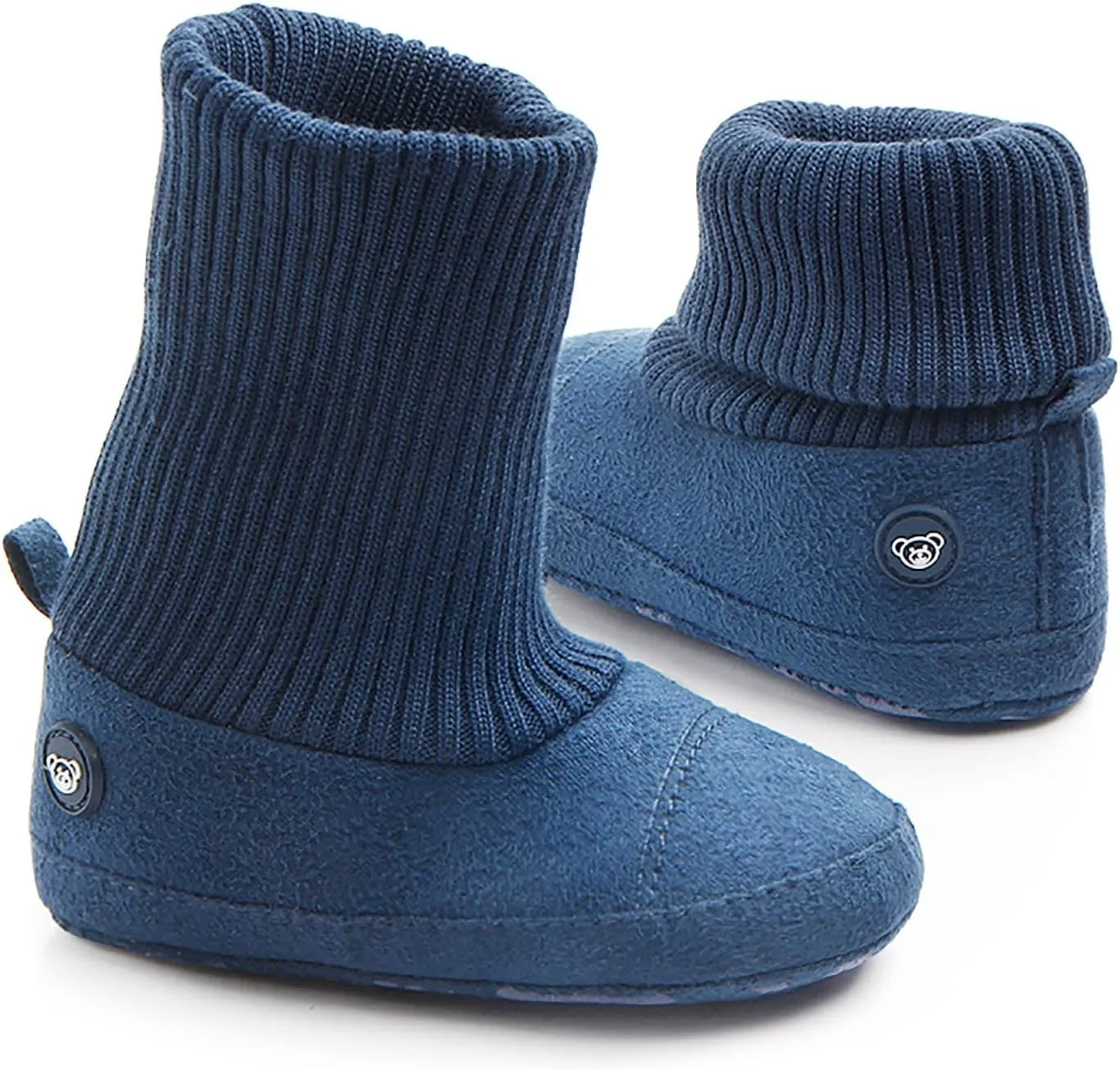 Cotton Shoes For Baby Girls And Boys Warm Shoes Soft Comfortable Boots Infant Toddler Warming White Sandals