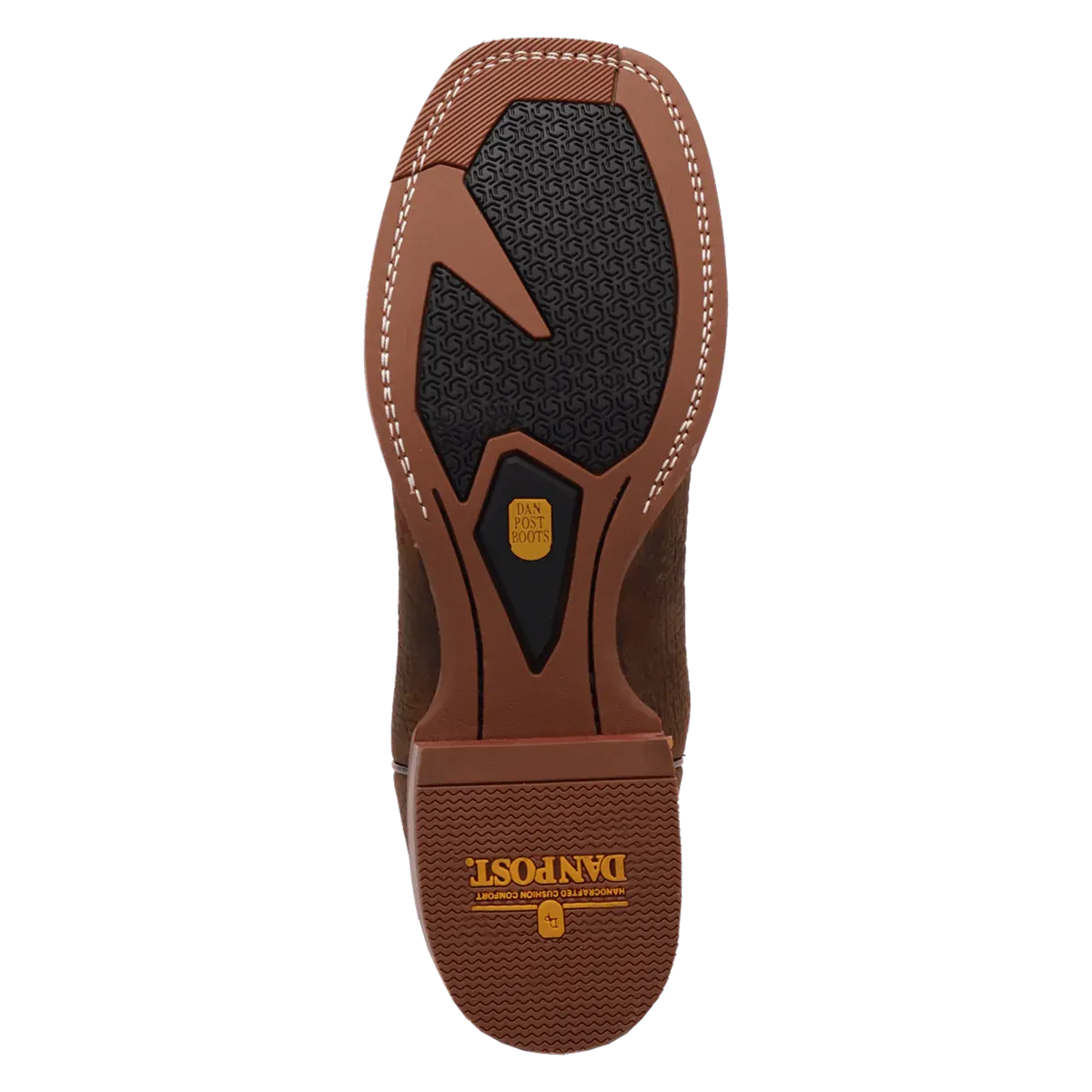 Dan Post Men's Brigston Leather Boot in Chocolate