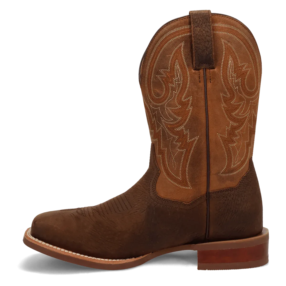 Dan Post Men's Brigston Leather Boot in Chocolate
