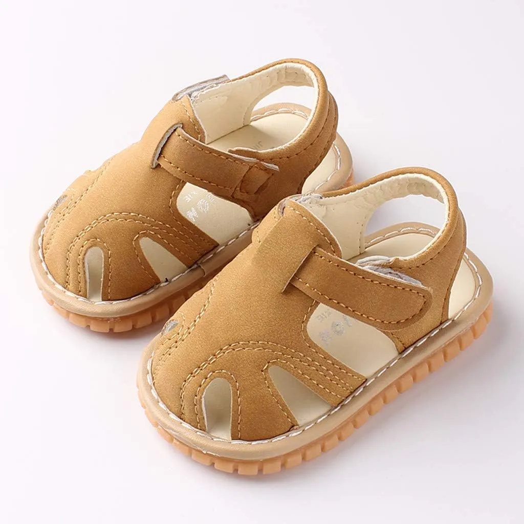 DEESEE(TM)_Jewelry Baby Slippers, Newborn Baby Girls Boys Roman Shoes Sandals First Walkers Soft Sole Shoes