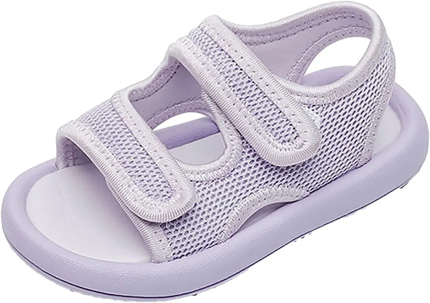 Girls Kids Open Toe Shoes Toddler Wide Sandals Summer Casual Soft Flat Beach Shoes Little Girls Slip On Loafers Trendy