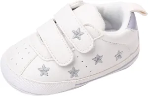 Heart Pattern Baby Girls Loafers Prewalker Dress Shoes Infant Boys Girls Double Strap Flat Bottom Sports Shoes