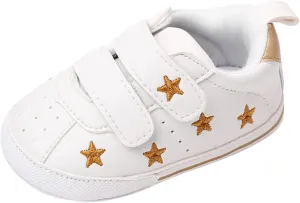 Heart Pattern Baby Girls Loafers Prewalker Dress Shoes Infant Boys Girls Double Strap Flat Bottom Sports Shoes