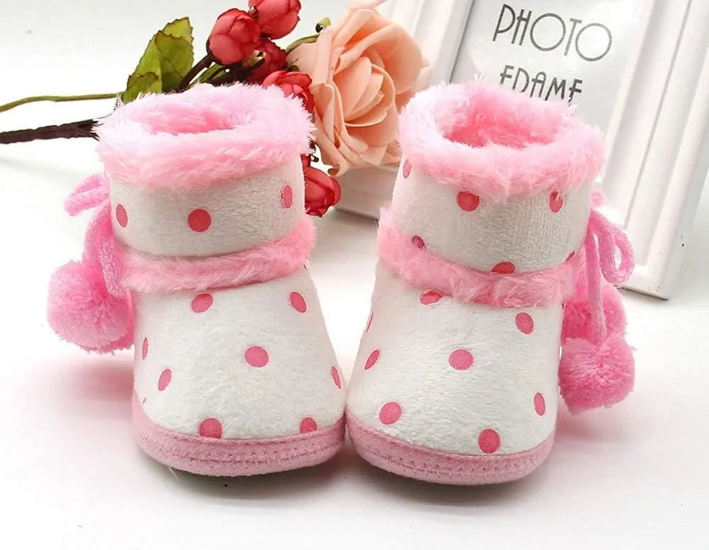 High Top Toddler Size 5 Warming Booties Infant Shoes Soft Toddler Boots Baby Snow Boys Girls Baby Shoes Tennis Shoes for Girls