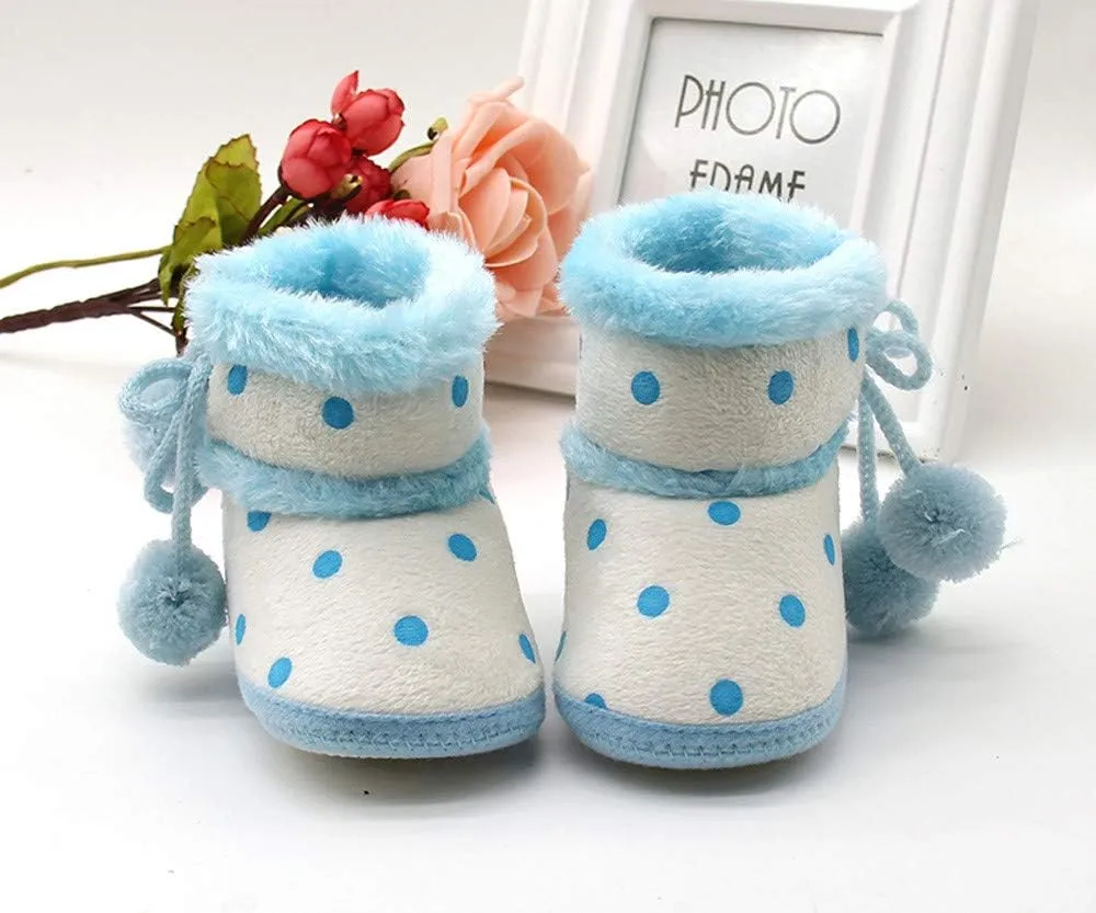 High Top Toddler Size 5 Warming Booties Infant Shoes Soft Toddler Boots Baby Snow Boys Girls Baby Shoes Tennis Shoes for Girls