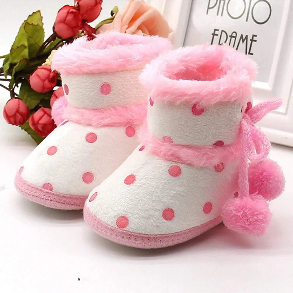 High Top Toddler Size 5 Warming Booties Infant Shoes Soft Toddler Boots Baby Snow Boys Girls Baby Shoes Tennis Shoes for Girls