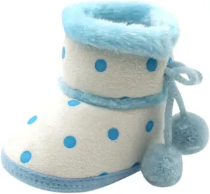 High Top Toddler Size 5 Warming Booties Infant Shoes Soft Toddler Boots Baby Snow Boys Girls Baby Shoes Tennis Shoes for Girls