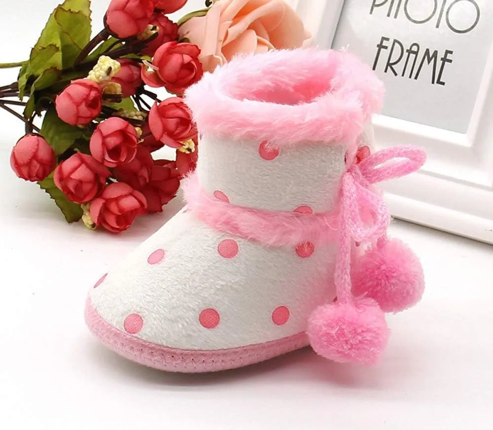 High Top Toddler Size 5 Warming Booties Infant Shoes Soft Toddler Boots Baby Snow Boys Girls Baby Shoes Tennis Shoes for Girls