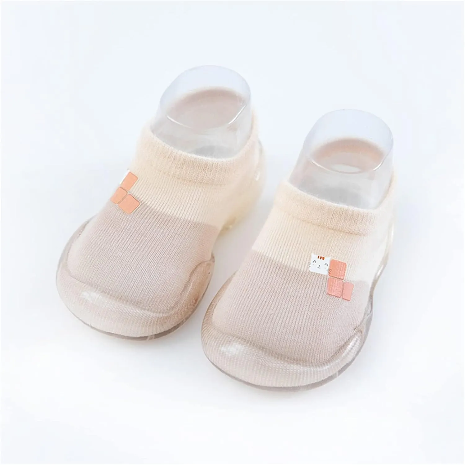 Infant Boys Girls Cartoon Socks Shoes Toddler Fleece WarmThe Floor Socks Non Slip Prewalker Shoes 12 Month Boy