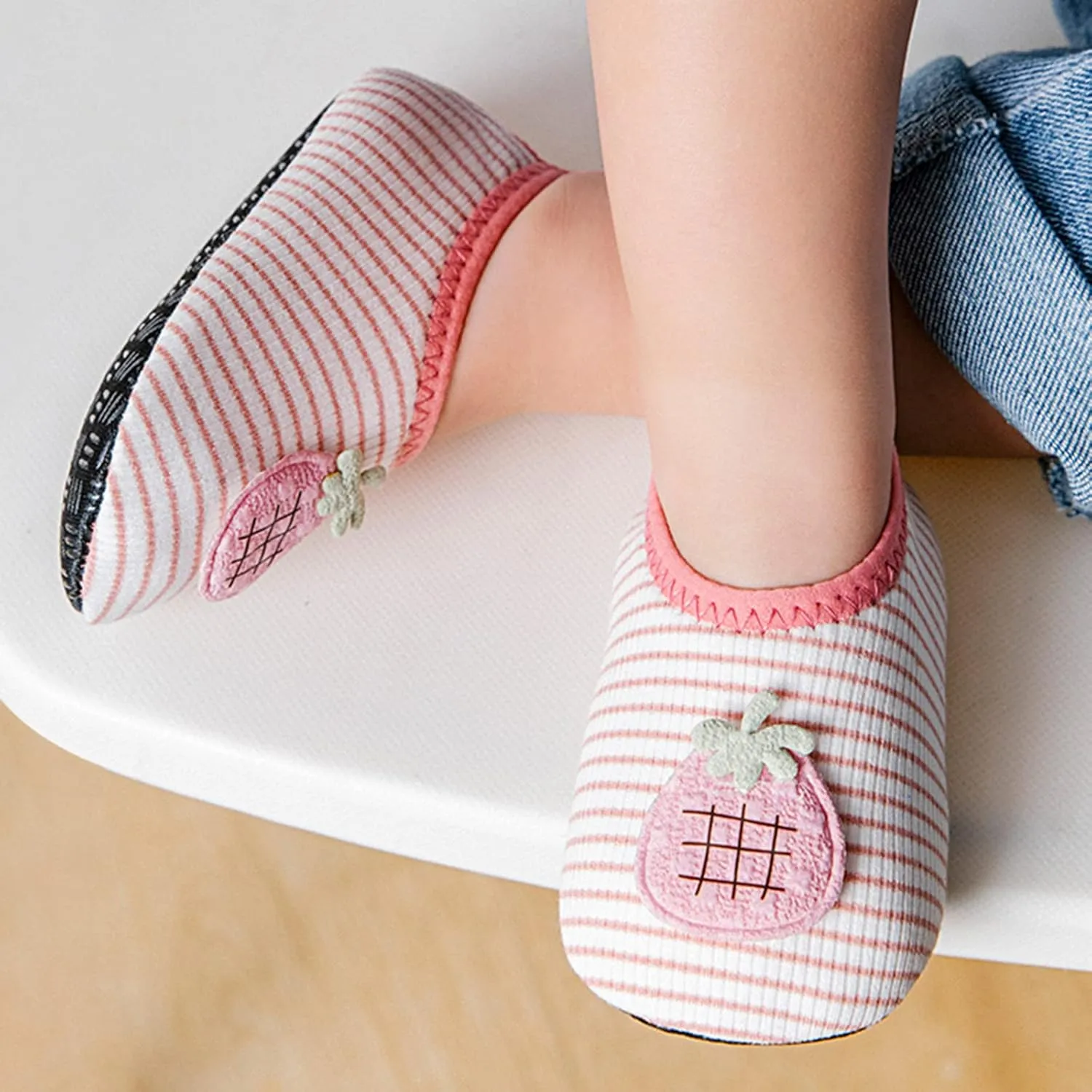 Infant Boys Girls Prints Cartoon Socks Toddler The Floor Socks Barefoot Non Slip Shoes Infant Shoes Boy