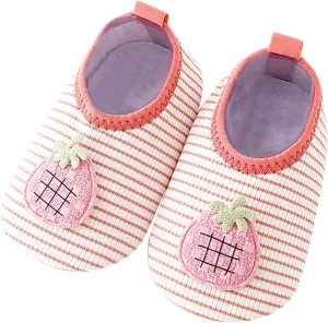 Infant Boys Girls Prints Cartoon Socks Toddler The Floor Socks Barefoot Non Slip Shoes Infant Shoes Boy
