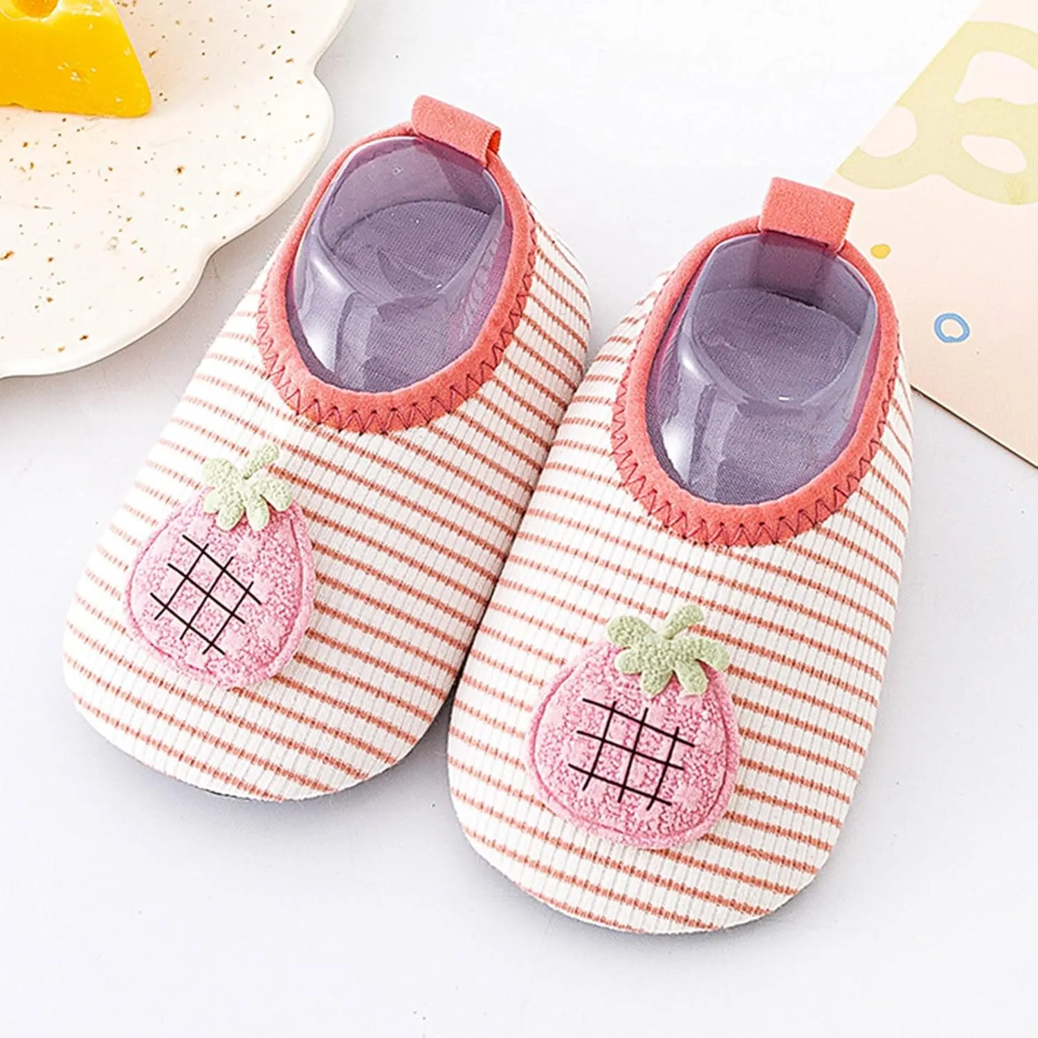 Infant Boys Girls Prints Cartoon Socks Toddler The Floor Socks Barefoot Non Slip Shoes Infant Shoes Boy