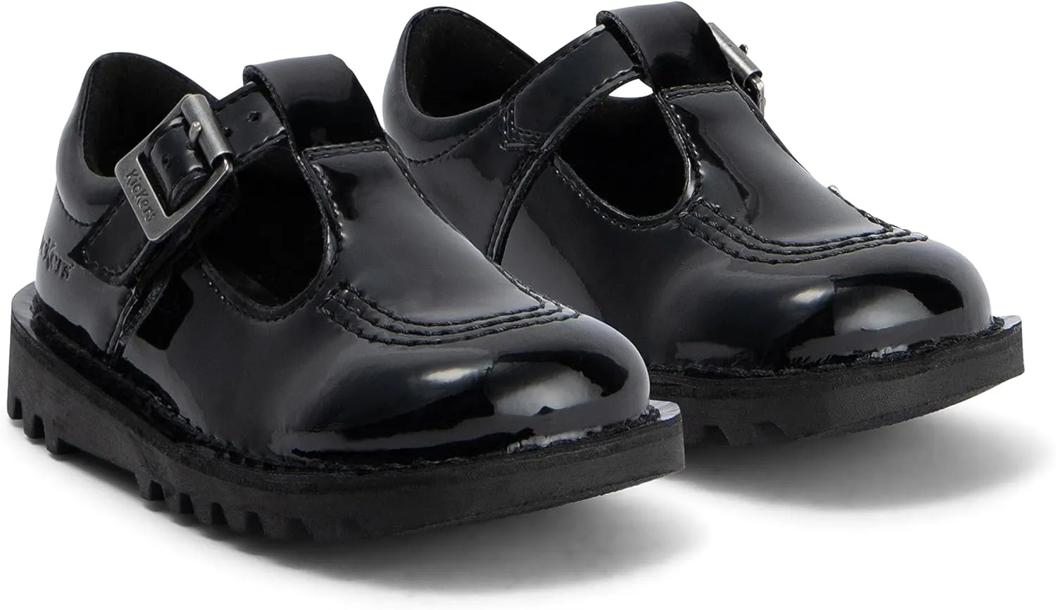 Kickers Girl's Mary Jane Loafers, 24/30 EU