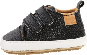 Kids Sneakers High Tops Girls Sneaker Shoes Soft Anti-Slip Baby Leather Infant Walkers Girls High Tops Size 2