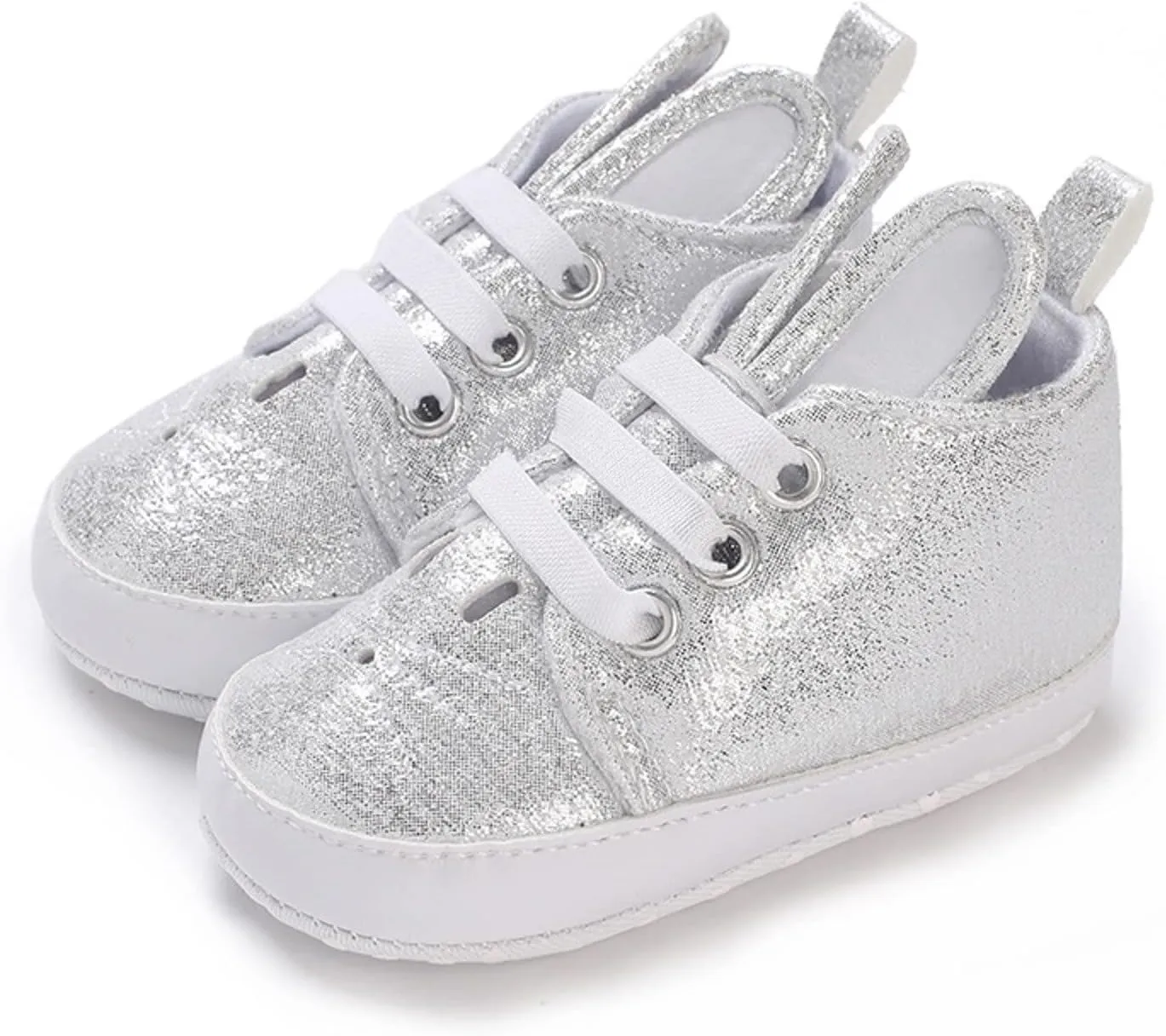 Newborn Baby Boys Girls First Walking Crib Shoes Infant Sneakers Fashion High-Top Non-Slip Oxfor Dress Moccasins