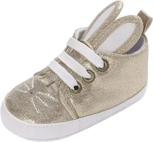Newborn Baby Boys Girls First Walking Crib Shoes Infant Sneakers Fashion High-Top Non-Slip Oxfor Dress Moccasins