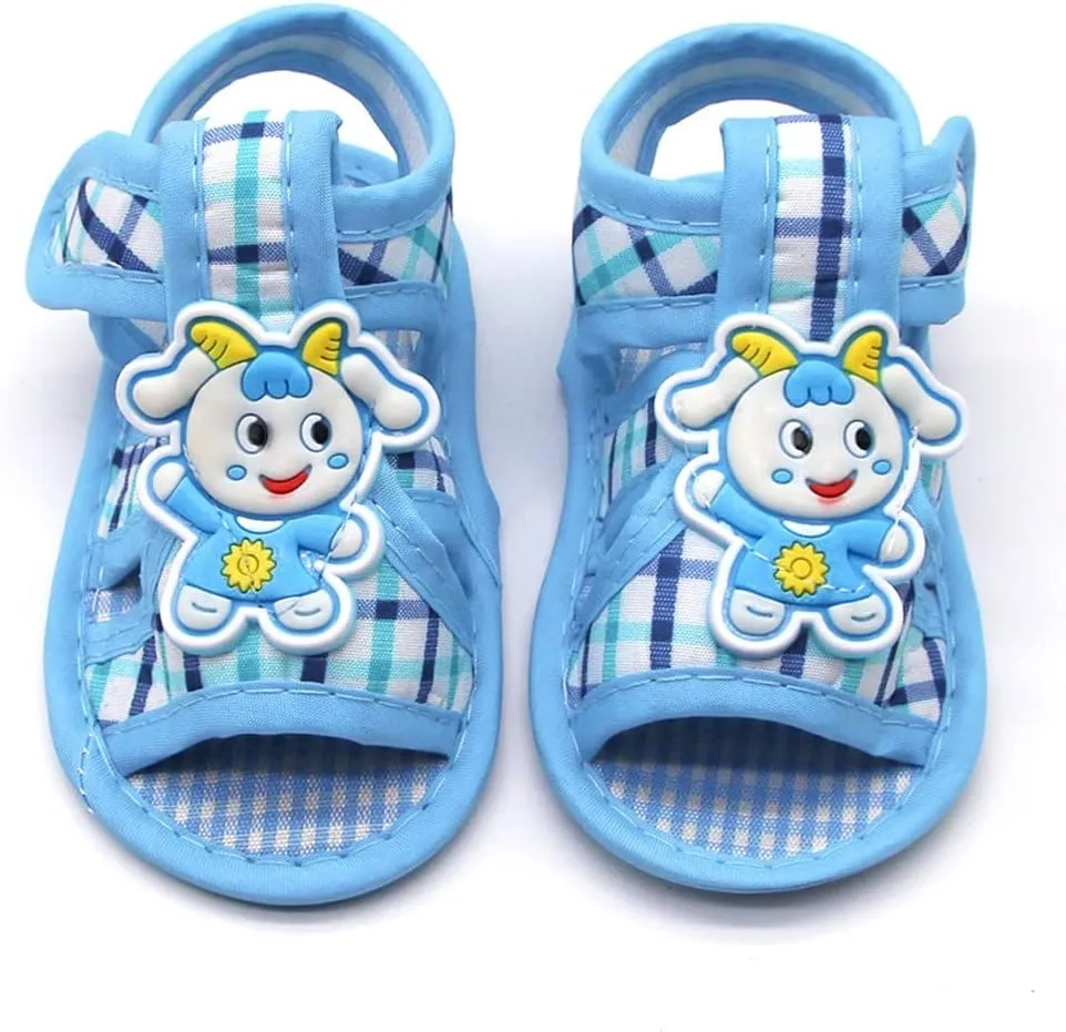 Newborn Baby Girls Lamb Prewalker Soft Sole Sandals Single Shoes High Heels for Girls